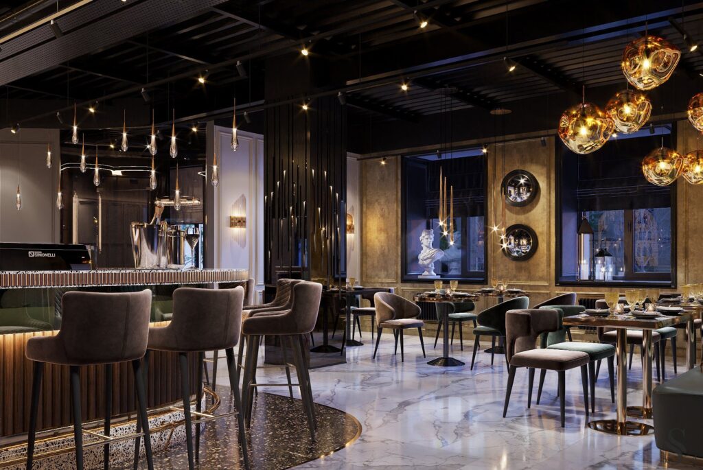 Фото 23 — Модный ресторан в стеклянном кубе