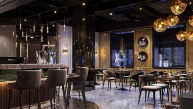 Photo of Модный ресторан в стеклянном кубе