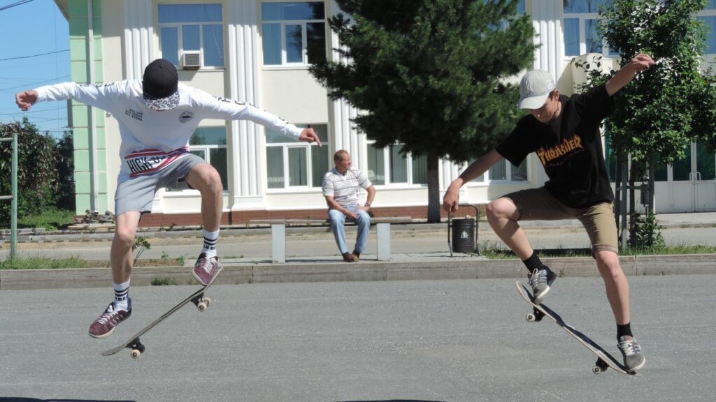 Фото 33 — Гигантский скейт-парк в городе