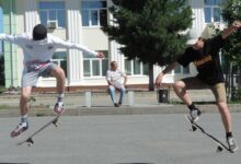 Photo of Гигантский скейт-парк в городе