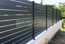 Photo of Стальной забор в модном стиле